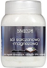 Düfte, Parfümerie und Kosmetik Badesalze mit Magnesiumsulfat - BingoSpa Salt And Magnesium Sulphate
