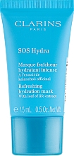 Düfte, Parfümerie und Kosmetik Feuchtigkeitsmaske mit Kalanchoe-Extrakt - Clarins SOS Hydra Refreshing Hydration Mask (mini tester)