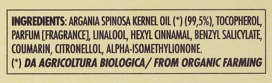 Natürliches Anti-Aging-Arganöl für Gesicht, Hals und Haare - Athena's Erboristica Argan Oil — Bild N3