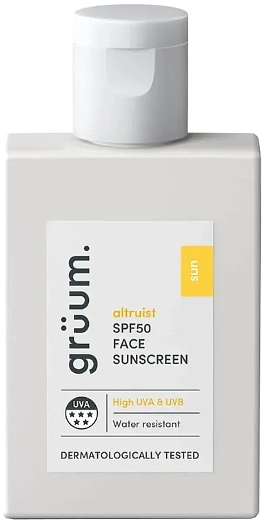 Sonnencreme fürs Gesicht - Gruum Altruist Face Sunscreen SPF50 — Bild N1