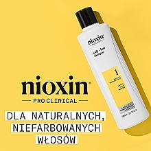 Shampoo für Kopfhaut und dünnes Haar - Nioxin Pro Clinical System 1 Scalp + Hair Thickening Shampoo  — Bild N2