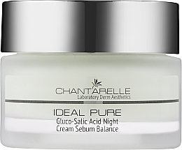 Antibakterielle Nachtcreme mit Glyco- und Salicylsäure - Chantarelle Gluco-Salic Acid Night Cream — Bild N1