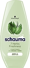 Haarspülung mit Extrakt aus 7 Kräutern für normales und fettiges Haar - Schwarzkopf Schauma 7 Herbs Conditioner — Foto N3