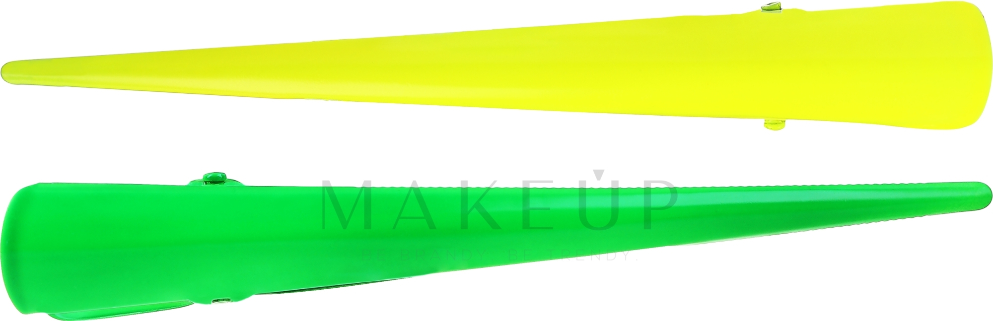 Haarspangen 25143 gelb, grün 2 St. - Top Choice — Bild 2 St.