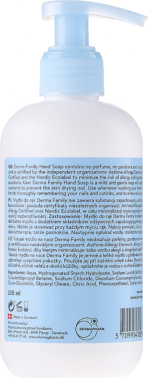 Hypoallergene Handseife - Derma Family Hand Soap — Bild N4