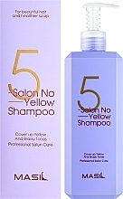 Shampoo gegen Gelbstich - Masil 5 Salon No Yellow Shampoo — Bild N2