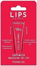 Düfte, Parfümerie und Kosmetik Lippenöl - Perfecta Lips Clinic 10% Shea Butter