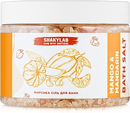Düfte, Parfümerie und Kosmetik Badesalz Mango & Mandarin - SHAKYLAB Natural Bath Salt