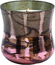 Duftkerze im Glas - Paddywax Cypress & Fir Frosted Copper Metallic Glass Candle — Bild N1