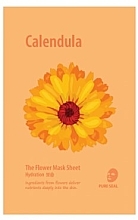Tuchmaske für das Gesicht mit Ringelblume - She’s Lab The Flower Mask Sheet Calendula — Bild N1
