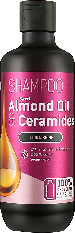 Haarshampoo Sweet Almond Oil & Ceramides - Bio Naturell Shampoo — Bild N1