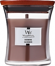 Duftkerze im Glas - Woodwick Cashmere Scented Candle — Bild N1