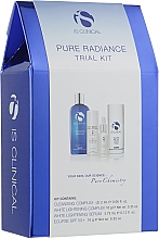 Düfte, Parfümerie und Kosmetik Set - Is Clinical Pure Radiance Trial Kit (cl/gel/2*2ml + serum/3.75ml + ser/3.75ml + sun/cr/10g)