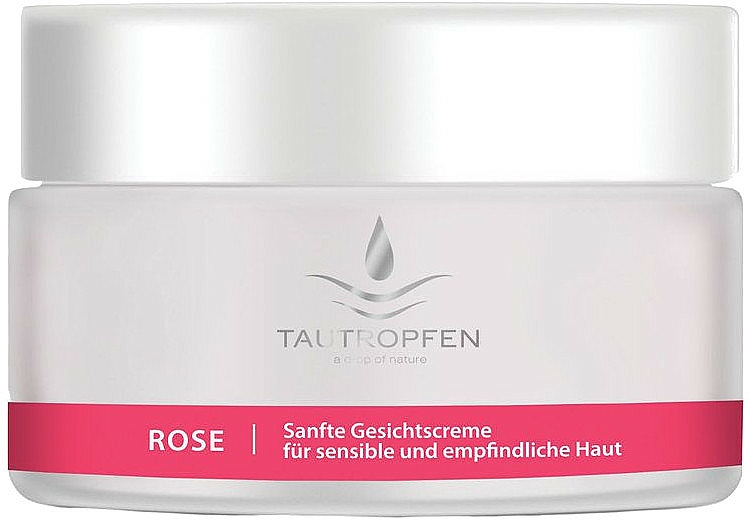 Beruhigende Gesichtscreme mit Rose - Tautropfen Rose Gentle Facial Cream — Bild N1