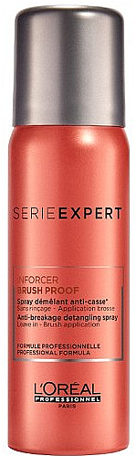 Spray für geschädigtes und verknotetes Haar ohne Ausspülen - L'Oreal Professionnel Serie Expert Inforcer Brush Proof Spray — Bild N1