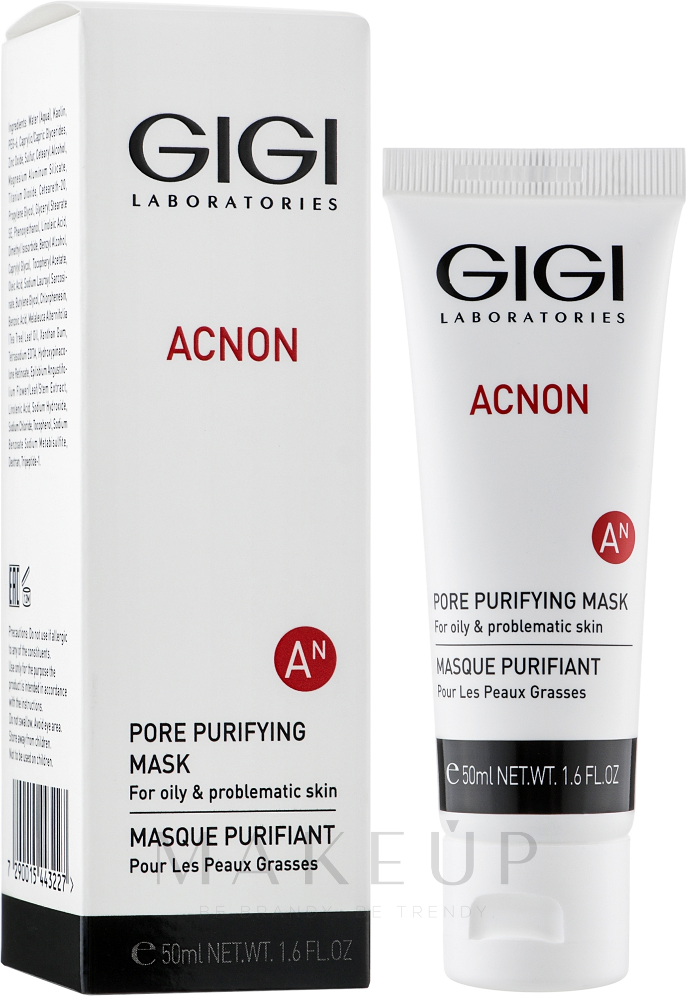 Gesichtsmaske zur tiefen Porenreinigung - Gigi Acnon Pore Purifying Mask — Bild 50 ml