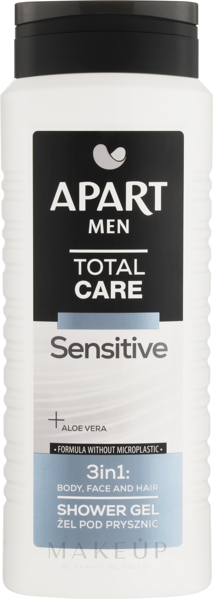 3in1 Duschgel für Männer - Apart Men Total Care Sensetive 3in1 Shower Gel — Bild 500 ml