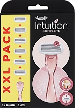 Düfte, Parfümerie und Kosmetik Rasierer mit 6 Ersatzklingen - Wilkinson Sword Intuition Complete XXL Pack