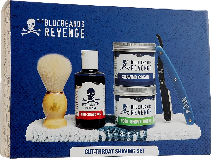 Rasierpflegeset 6 St. - The Bluebeards Revenge Cut-Throat Shaving Set  — Bild N1