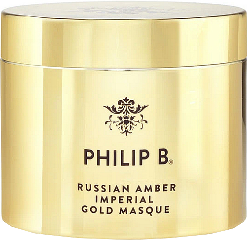 Regenerierende Haarmaske mit marokkanischem Mandelöl - Philip B Russian Amber Imperial Gold Masque — Bild N1