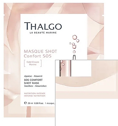 Gesichtsmaske - Thalgo Masque Shot - Express Comfort Shot Mask — Bild N1