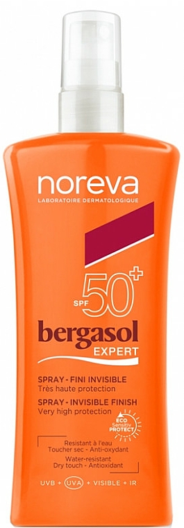 Sonnenschutzspray SPF 50+ - Noreva Bergasol Expert Spray Invisible Finish SPF50+ — Bild N1