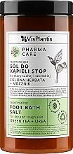 Düfte, Parfümerie und Kosmetik Salz für die Füße Grüner Tee und Harnstoff - Vis Plantis Pharma Care Foot Bath Salt