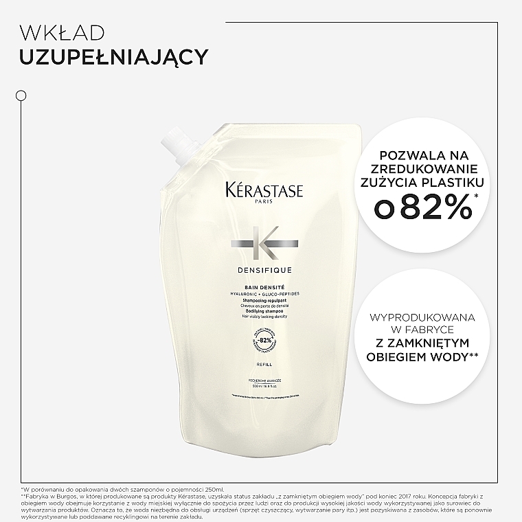 Shampoo-Bad zur Verbesserung der Haardichte (Refill) - Kerastase Densifique Bain Densite Shampoo  — Bild N4