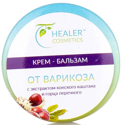 Creme-Balsam für Beine gegen Krampfadern - Healer Cosmetics — Bild N3