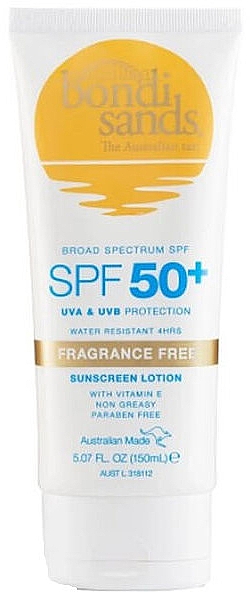 Sonnenschutzlotion - Bondi Sands Body Sunscreen Lotion Fragance Free — Bild N1