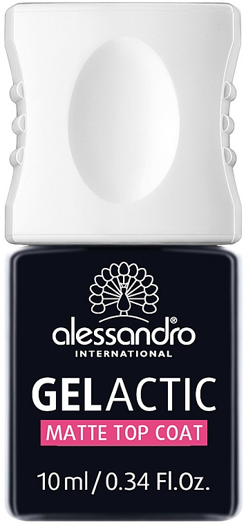 Mattierender Nagelüberlack - Alessandro International Gelactic Top Coat Matt — Bild N1