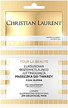 Düfte, Parfümerie und Kosmetik Straffende Gesichtsmaske mit Gold - Christian Laurent Luxury Illuminating And Lifting 24K Gold Face Mask