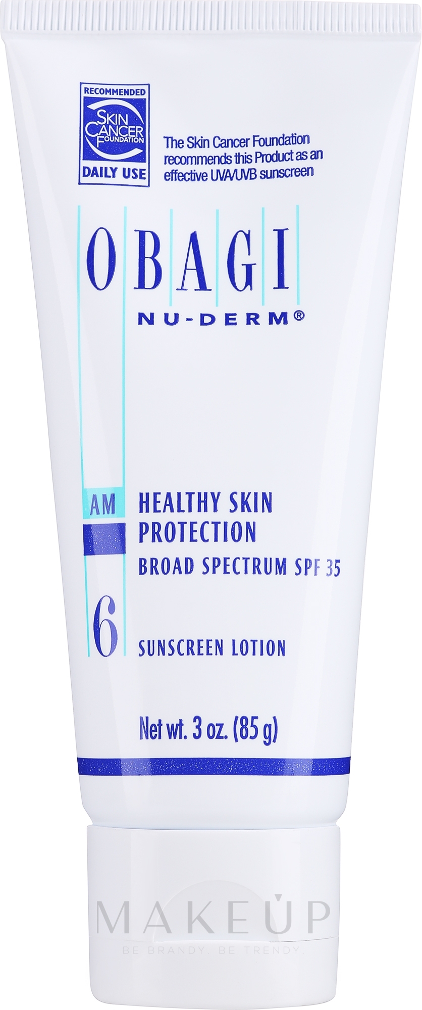 Sonnenschutzcreme für das Gesicht SPF 35 - Obagi Medical Nu-Derm Healthy Skin Protection SPF 35 — Bild 85 g