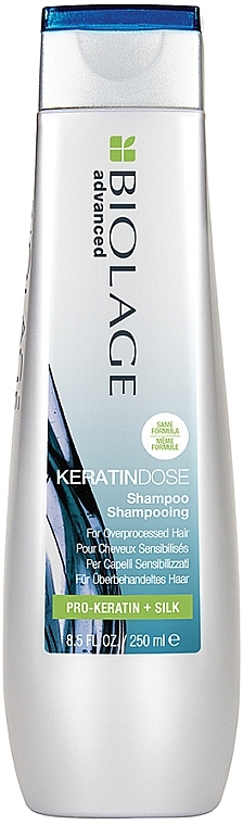 Shampoo für überstrapaziertes Haar - Biolage Keratindose Advanced Pro-Keratin+Silk NEW — Foto N1
