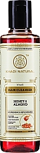Düfte, Parfümerie und Kosmetik Natürliches Kräutershampoo Honig & Mandel - Khadi Natural Ayurvedic Honey & Almond Hair Cleanser