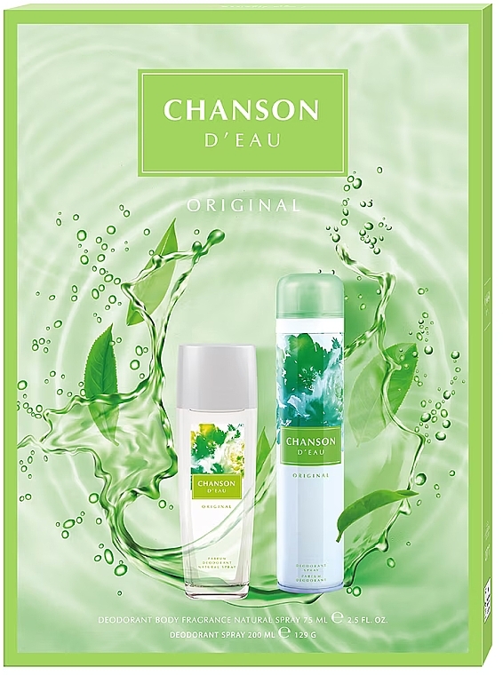 Chanson D'eau Original - Körperpflegeset (Körperspray 75 ml + Deospray 200 ml)  — Bild N1