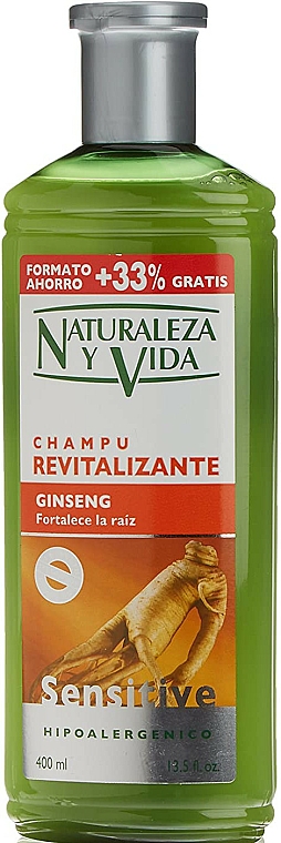 Revitalisierendes Shampoo mit Ginseng - Natur Vital Revitalizing Sensitive Ginseng Shampoo — Bild N2