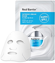 Düfte, Parfümerie und Kosmetik Regenerierende cremige Tuchmaske für das Gesicht mit Panthenol, Allantoin , Ceramiden und Hyaluronsäure - Real Barrier Extreme Cream Mask