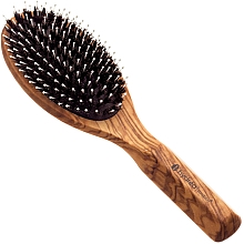 Düfte, Parfümerie und Kosmetik Stylingbürste aus Olivenholz - Hydrea London Olive Wood Styling Hair Brush