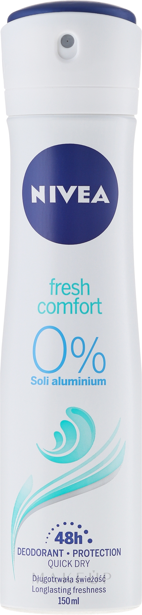 Deospray Antitranspirant - NIVEA Fresh Comfort Spray — Bild 150 ml