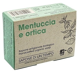 Seife Brennnessel und Minze - Sapone Di Un Tempo Organic Soap Nettle Mint — Bild N1