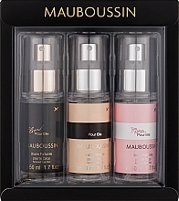 Düfte, Parfümerie und Kosmetik Mauboussin Pour Elle Trio Set - Körperpflegeset (Körperspray 3x50ml)