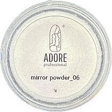 Düfte, Parfümerie und Kosmetik Puder für Nägel - Adore Professional Mirror Chrome Powder