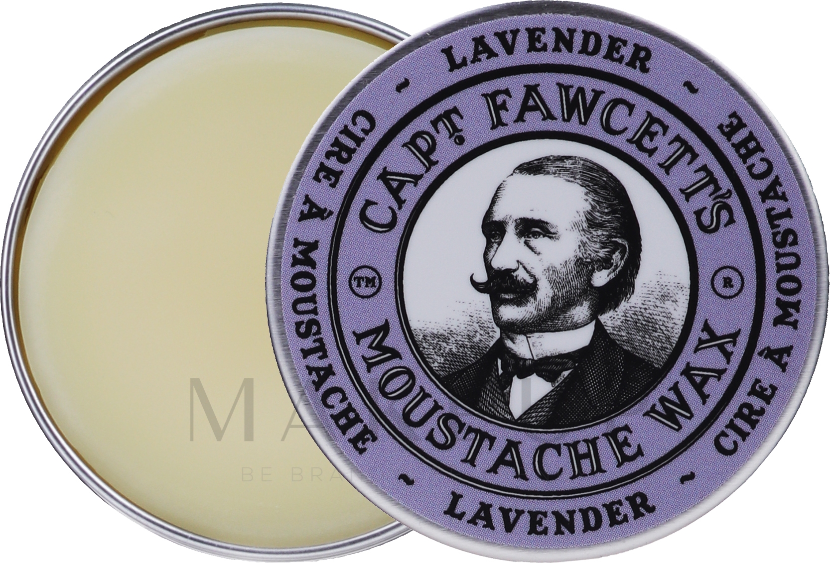 Schnurrbartwachs - Captain Fawcett Lavender Moustache Wax — Bild 15 ml