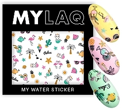 Düfte, Parfümerie und Kosmetik Nagelsticker - MylaQ My Summer Essentials Water Sticker