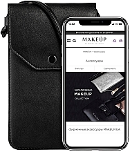 Düfte, Parfümerie und Kosmetik Handytasche zum Umhängen Cross schwarz - MAKEUP Phone Case Crossbody Black