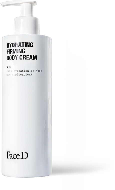 Feuchtigkeitsspendende und straffende Körpercreme - FaceD Hydrating Firming Body Cream — Bild N1