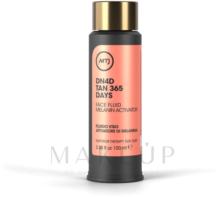 Gesichtsfluid-Aktivator - MTJ Cosmetics Superior Therapy Sun DN4D Tan 365 Days — Bild 100 ml