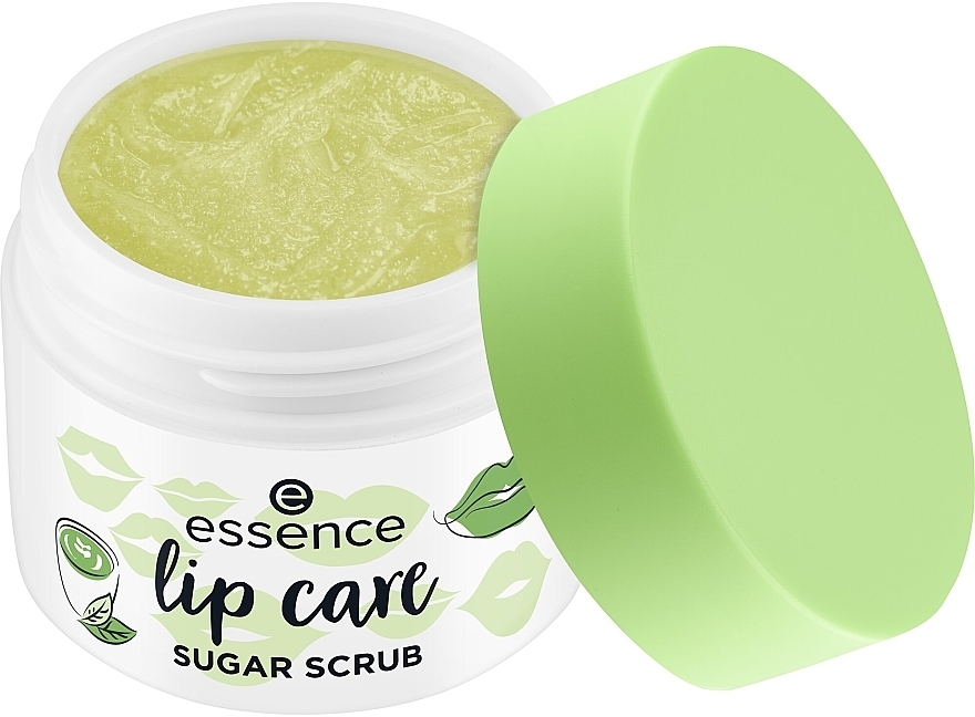 Matcha Latte Lippenpeeling - Essence Lip Care Matcha Latte Sugar Scrub — Bild N1