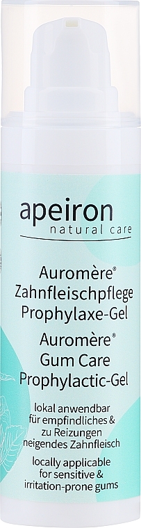 Pflegendes Prophylaxe-Gel für empfindliches Zahnfleich - Apeiron Auromere Gum Care Prophylaxis Gel — Bild N1